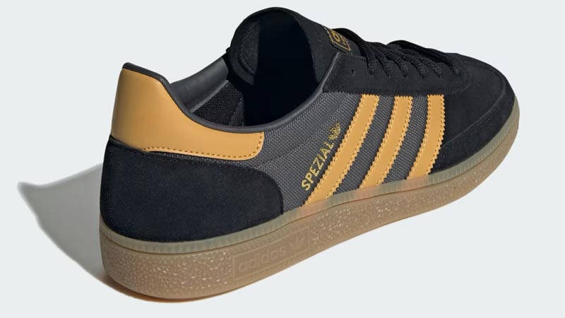 adidas Handball Spezial Black Preloved Yellow Back
