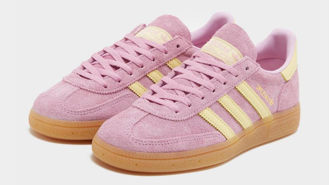 adidas Handball Spezial Bliss Lilac Yellow Front