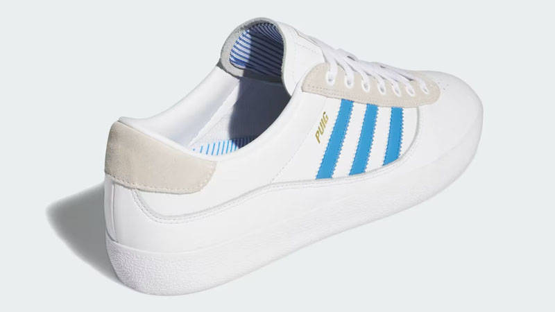 adidas Puig Crystal White Blue Back