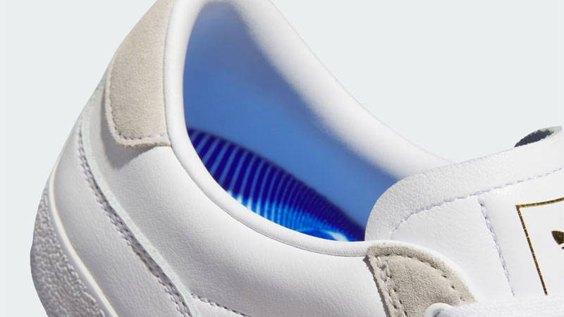 adidas Puig Crystal White Blue Closeup