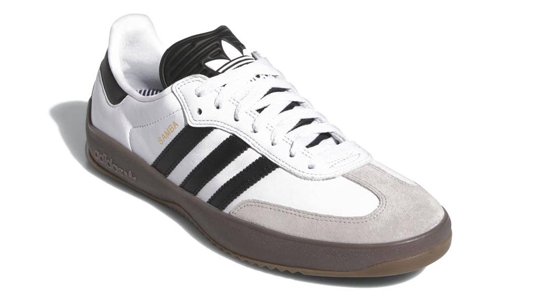 adidas Puig Samba White Black Gum Front