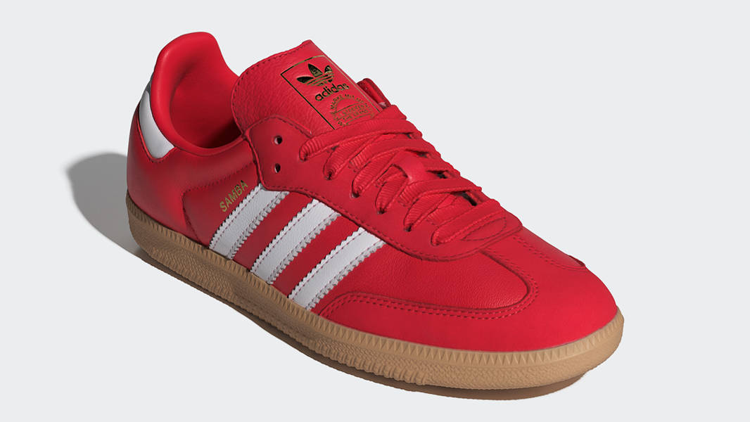 adidas Samba OG Better Scarlet White Front