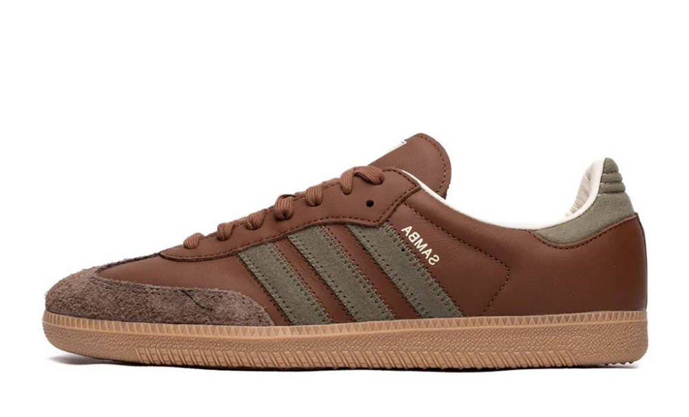 adidas Samba OG Brown Olive Strata IE9122