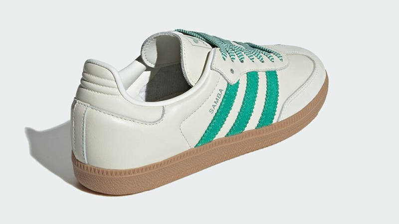 adidas Samba OG Off White Court Green JI3906 Back