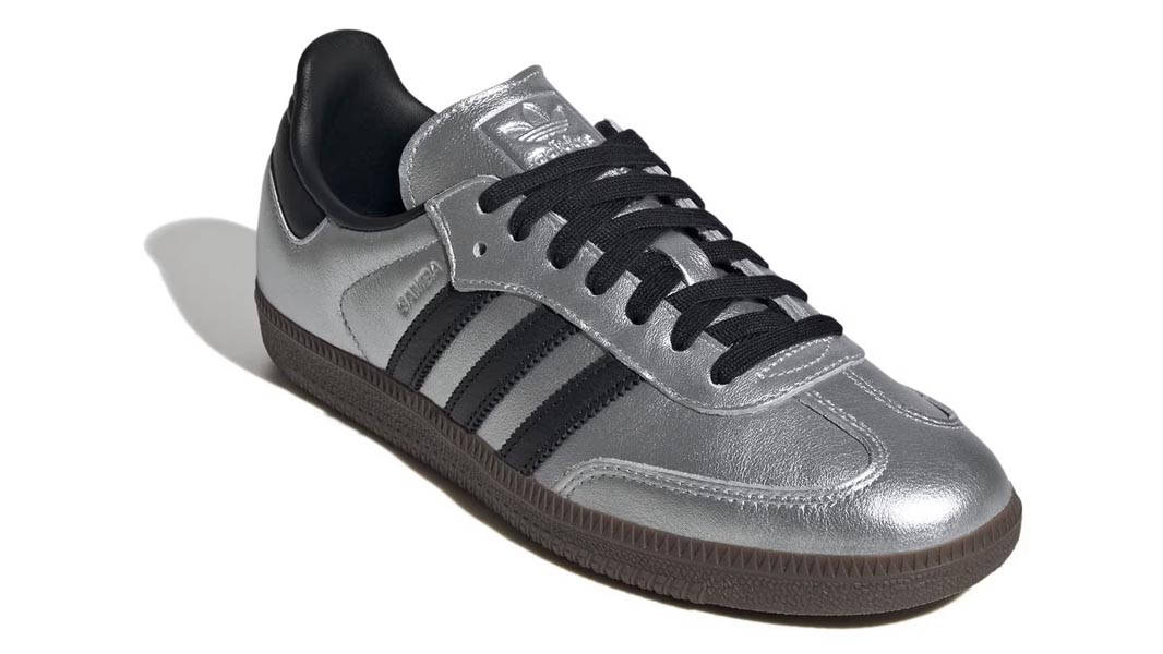 adidas Samba OG Silver Metallic Front