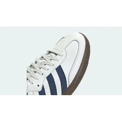 adidas Samba OG White Navy Green IH4882 toe