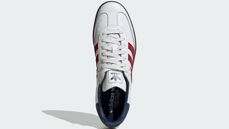 adidas Samba OG White Red Blue Middle