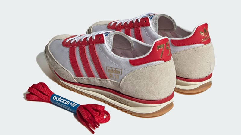 adidas SL 72 75th Anniversary Red White Back (1)