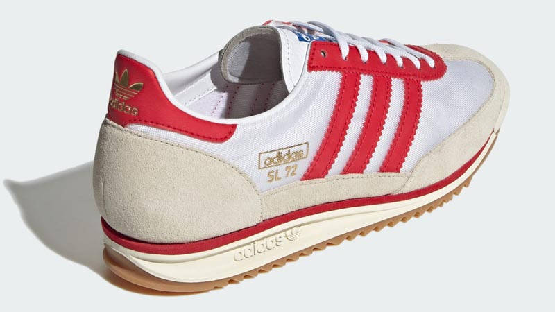 adidas SL 72 75th Anniversary Red White Back