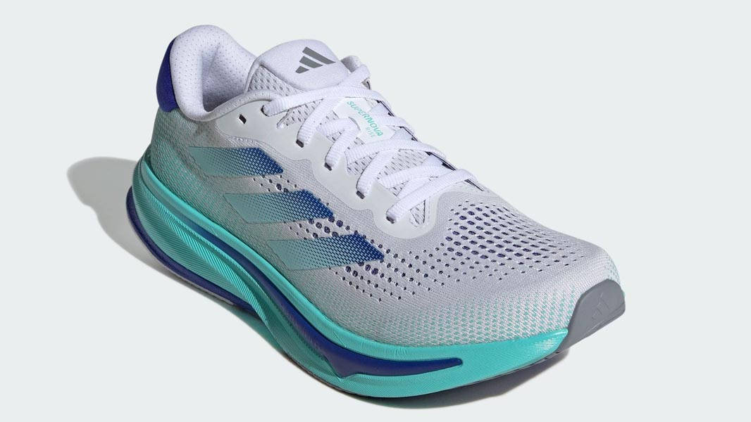 adidas Supernova Rise White Lucid Blue Front