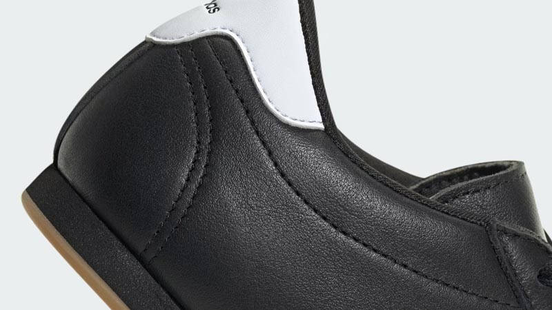 adidas Taekwondo Lace Black White Closeup