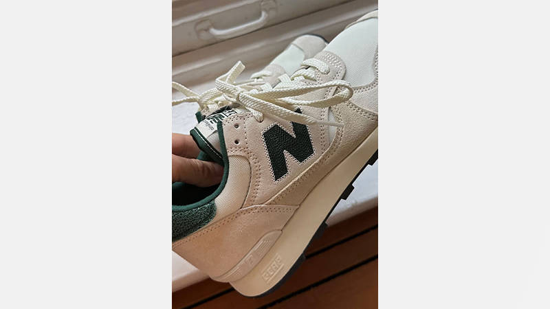 Aimé Leon Dore x New Balance 475 White Green side