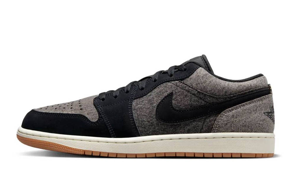 Air Jordan 1 Low Black Denim Gum HJ4360-001