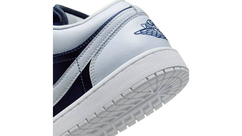 Air Jordan 1 Low Football Grey FZ8778-044 heel