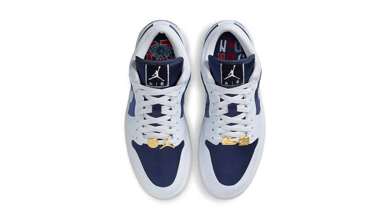 Air Jordan 1 Low Football Grey FZ8778-044 middle