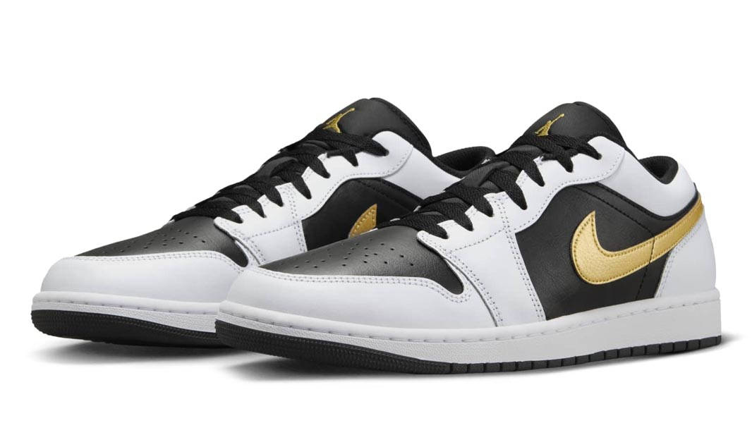 Air Jordan Low Gold Swoosh 553558-172 The Sole Supplier