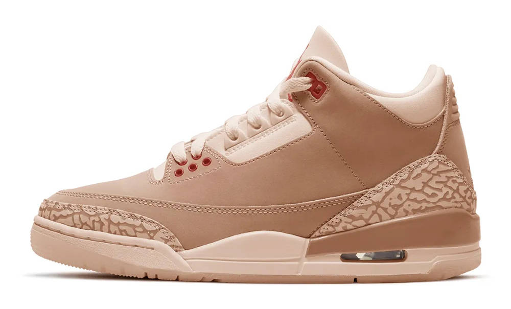 rust pink jordan 3 price