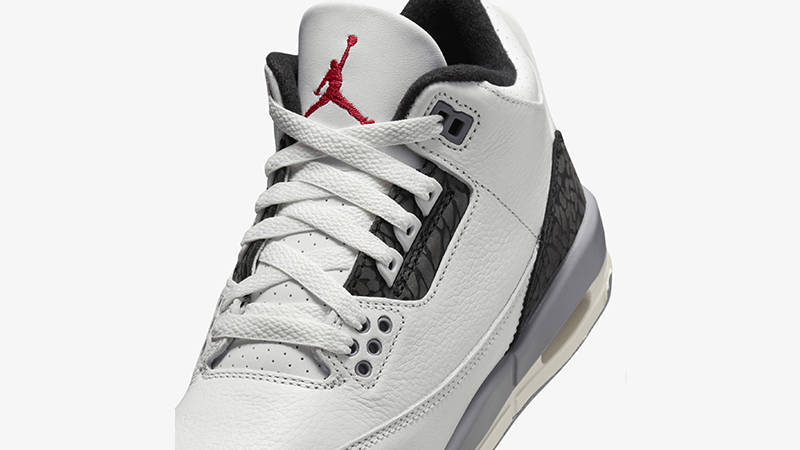 Air Jordan 3 GS Cement Grey DM0967-106 tongue