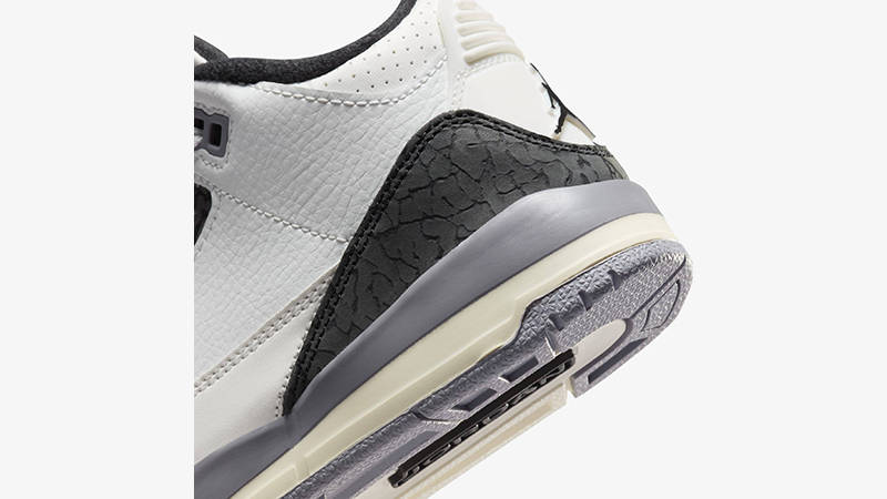 Air Jordan 3 PS Cement Grey DM0966-106 heel