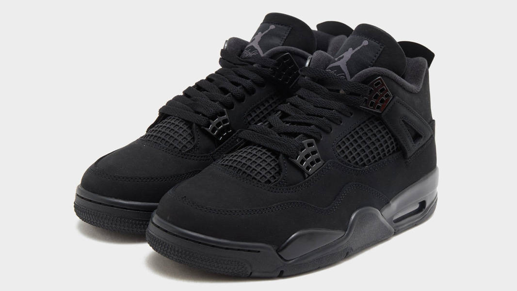 Air Jordan 4 Black Cat 2025 Front