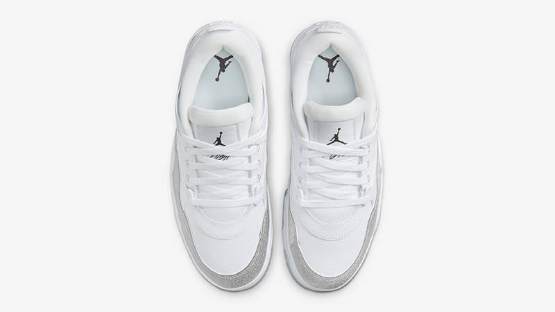 Air Jordan 4RM White Metallic Silver HQ3441-111 Top