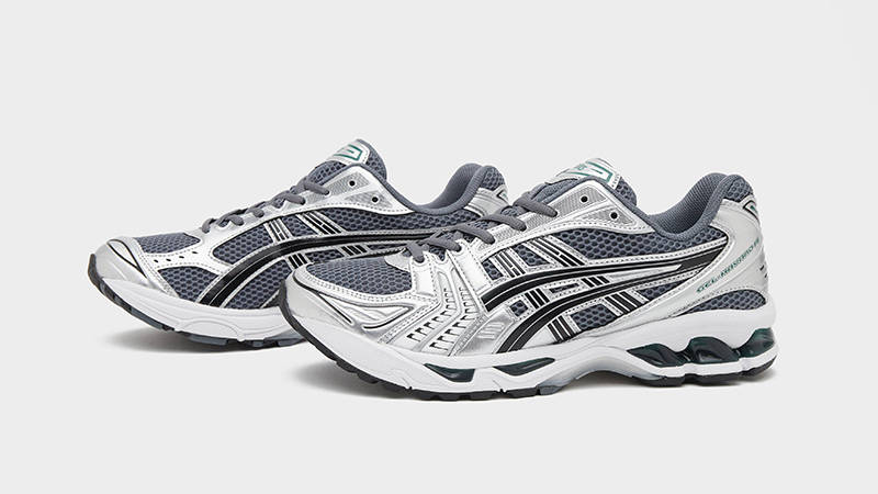 ASICS Gel-Kayano 14 Metropolis Jasper Green 1203A537-020 side closeup