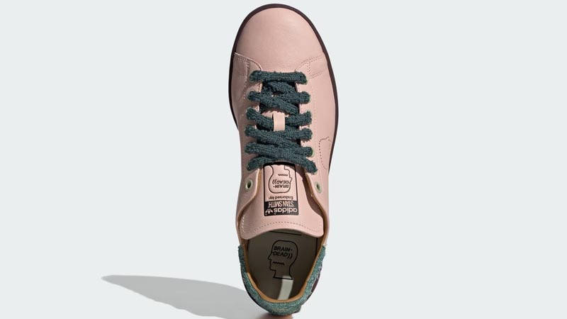 Brain Dead x adidas Stan Smith Vapour Pink Green Middle