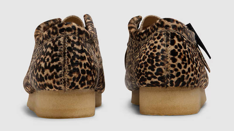 Clarks Wallabee Leopard Print | 26179166 | The Sole Supplier