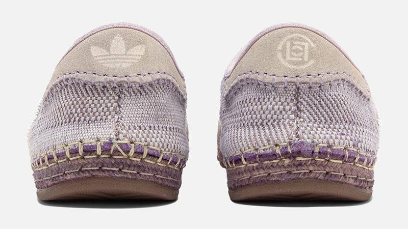 CLOT x adidas Gazelle by Edison Chen Lavender Fields Back
