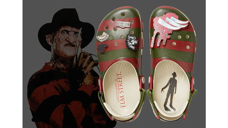 Crocs Clog Horror Pack Freddy Krueger middle
