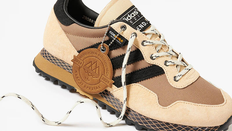 END. x adidas Spezial Moscorp By the Sea Cardboard IH9927 heel