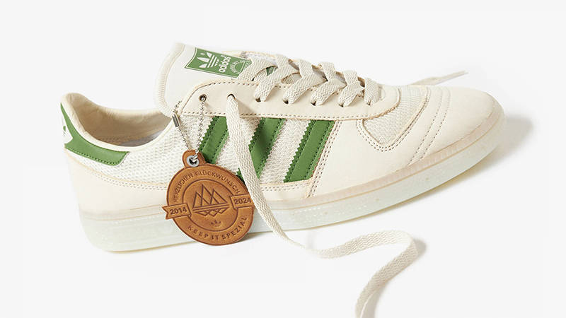 END. x adidas Spezial Wilsy By the Sea Chalk White IH9928 front