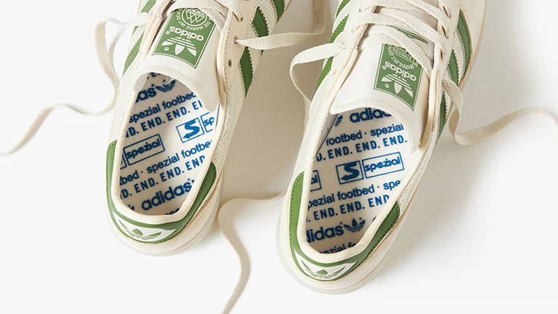 END. x adidas Spezial Wilsy By the Sea Chalk White IH9928 inner