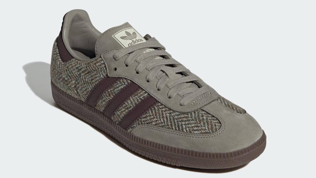 Harris Tweed x adidas Samba OG Wonder Beige | Where To Buy | ID1449