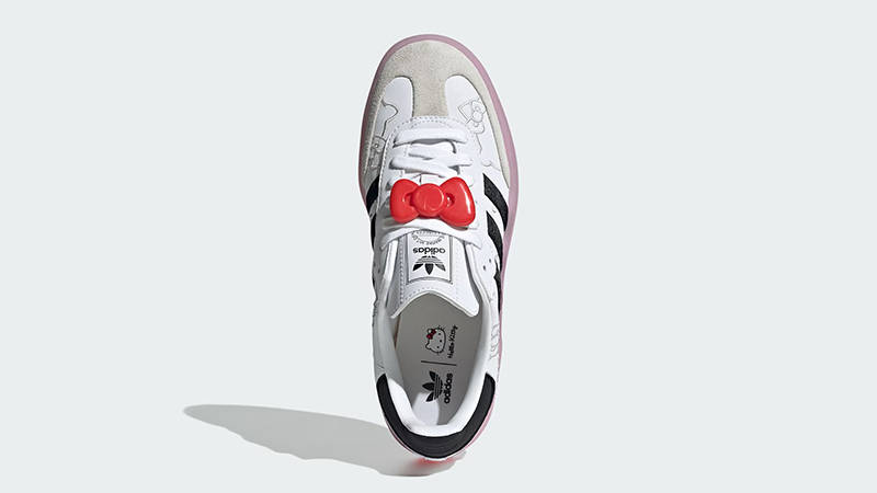 adidas SAMBAE W Hello Kitty スニーカー Size 8.5 - adidas Hello Kitty x Sambae White Black Clear