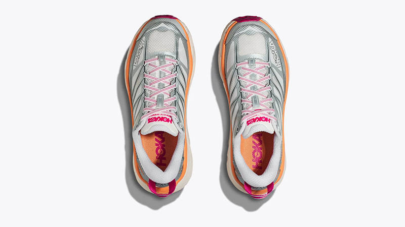Hoka Mafate Speed 2 White Ice flow middle