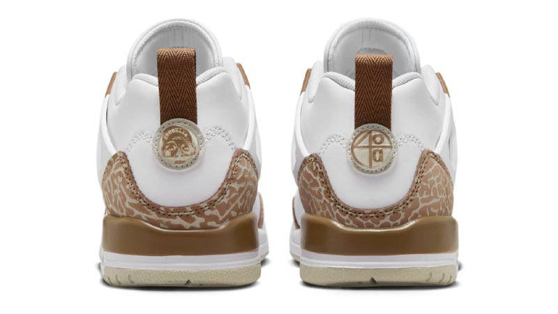 Jordan Spizike Low GS Archaeo Brown Back