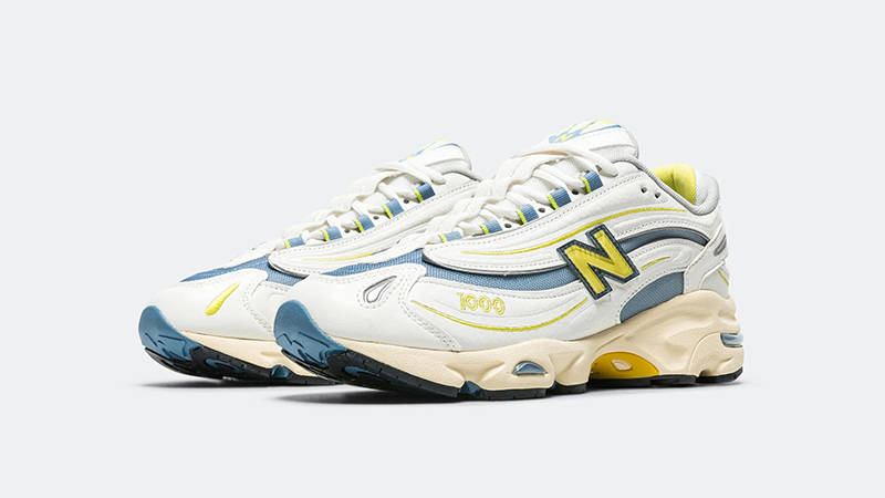 New Balance 1000 Off White Blue M1000CA front