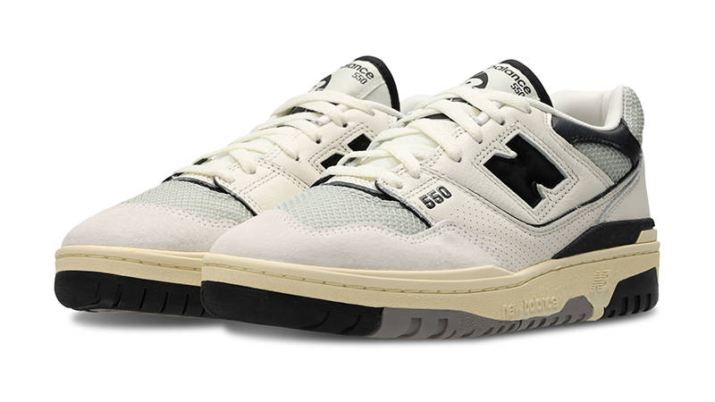 New Balance 550 Sea Salt Pack Black BB550CPC front