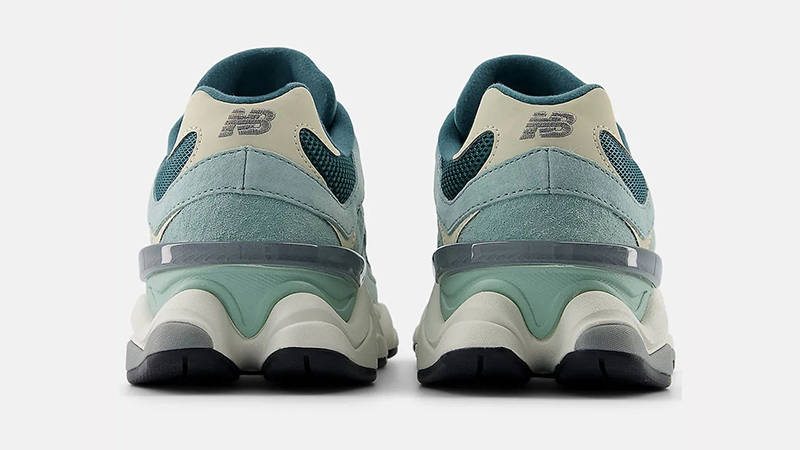 New Balance 9060 Green Cream U9060FG back