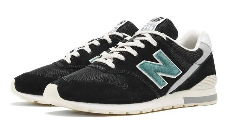 New Balance 996 Black Blue CM996CI2 front