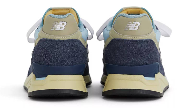 New Balance 998 Navy Chrome Back