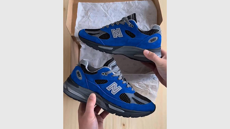New Balance 991v2 MiUK City Exclusive Pack USA Blue 限定 New Balance 991v2 MiUK City Exclusive Pack USA (Social