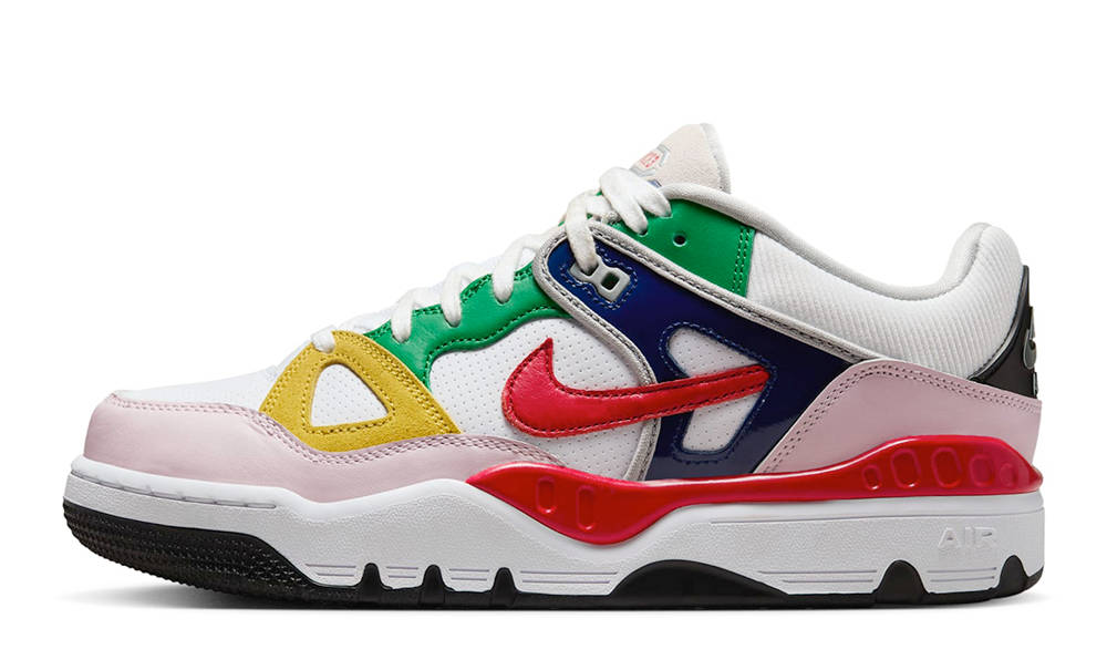 NIGO × NIKE AIR FORCE 3 LOW Nigo x Nike Air Force 3 Low White Multi-Color FQ7012-100