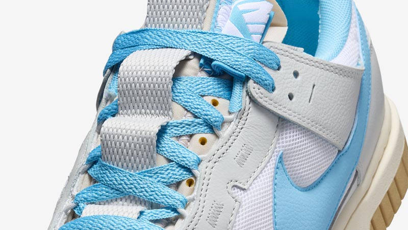 Nike Air Dunk Low Jumbo Baltic Blue Top Closeup