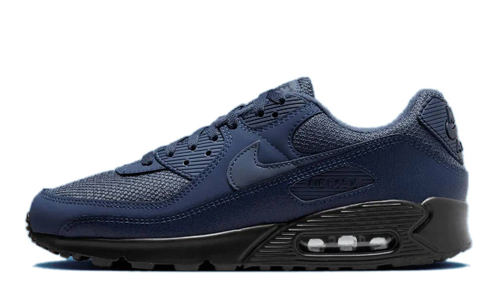 mens nike air max 90 navy blue