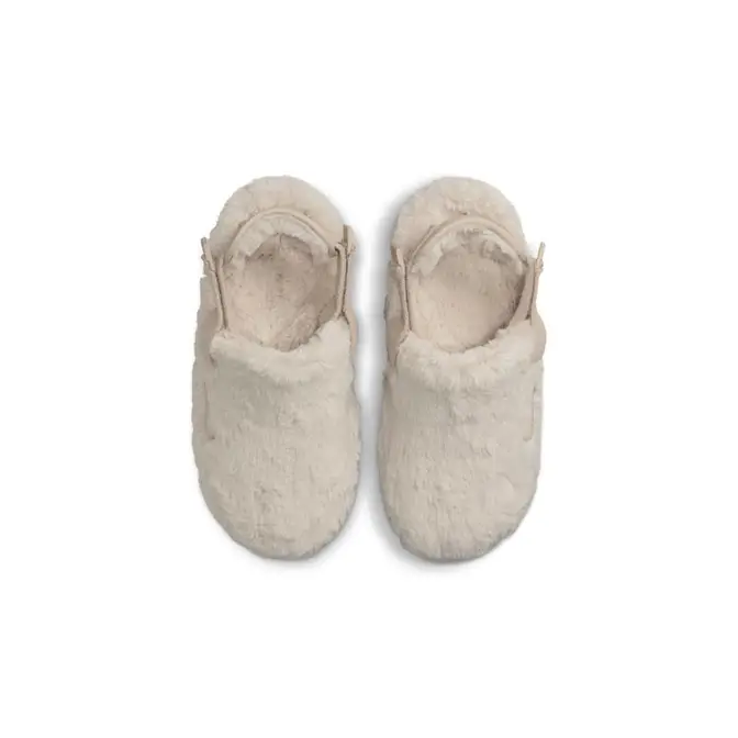 Nike Calm Mule Fuzzy Fur Sanddrift Middle