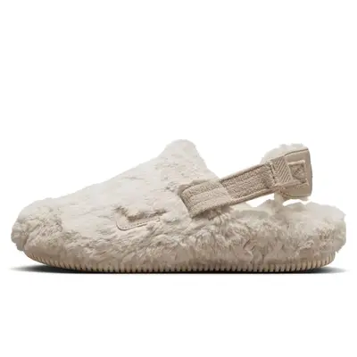 Nike Calm Mule Fuzzy Fur Sanddrift
