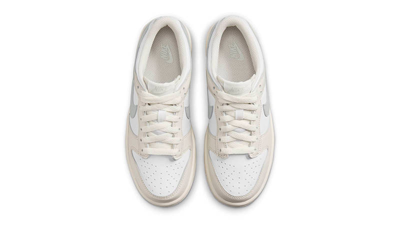 Nike Dunk Low GS Phantom Light Silver FB9109-109 Top