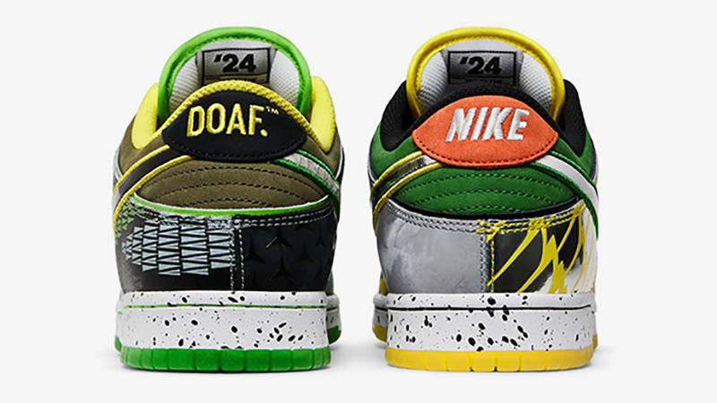Nike Dunk Low What the Duck Away University of Oregon HV1454-100 Back